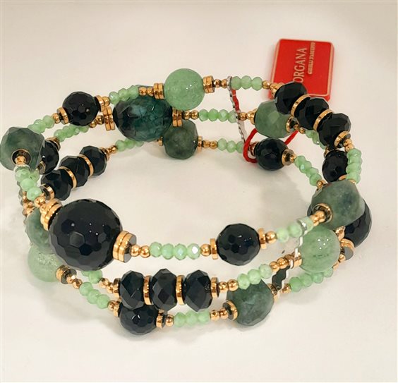 Bracciale Rudelli Zambetti Gioielli Donna Morgana gioielli in argento in Pietre dure Onice BM2 - BM2
